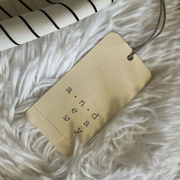 A new day Button Front Tank Dress Striped Belted New Womens Size XL - Picture 7 of 10